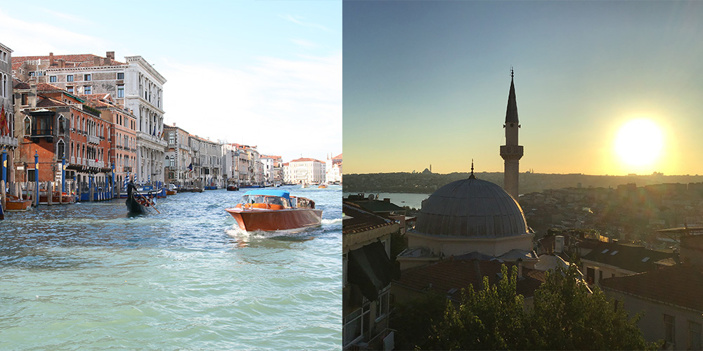 Istan_Venise View of Venice and Istanbul during Venice Art Biennale Trip offered by Walk the Arts